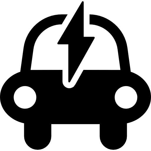 Electric Car Free transport icons
