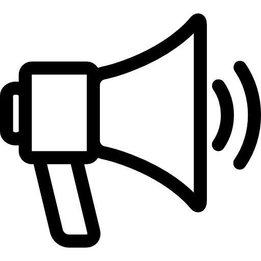 megaphone icon transparent