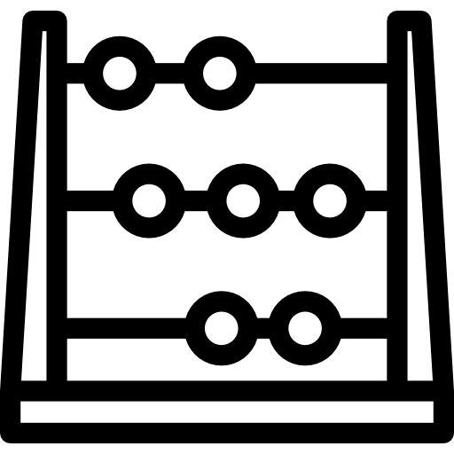 Mathematical Abacus Special Lineal icon