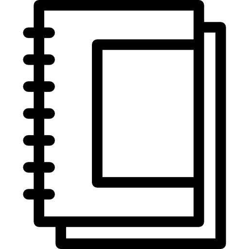 cuaderno universitario icono gratis