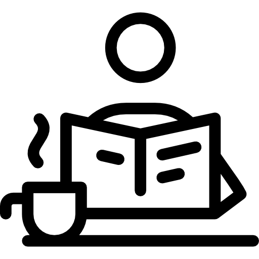 morgenzeitung und kaffee kostenlos Icon morgenzeitung und kaffee kostenlos Icon