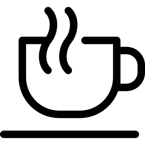 taza de café caliente icono gratis