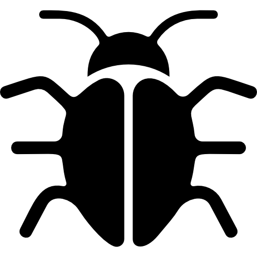 Black bug clip art