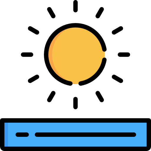 Sunrise Special Lineal color icon