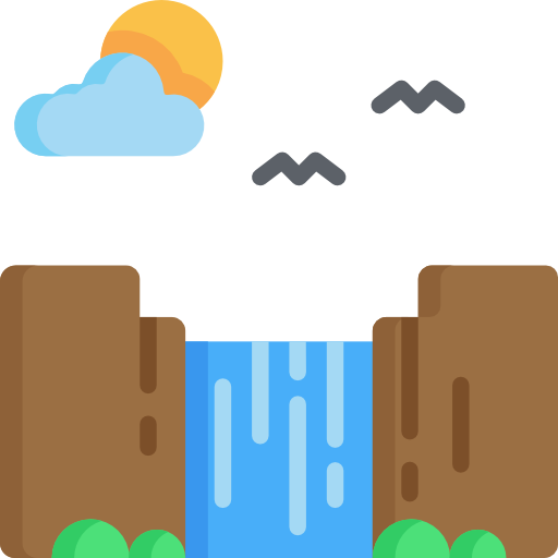 Waterfall - Free nature icons