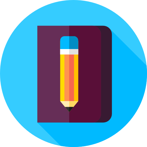 bloc de dibujo icono gratis