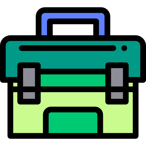 Toolbox Detailed Rounded Lineal color icon