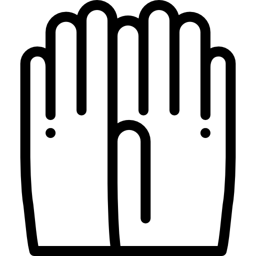 guantes icono gratis