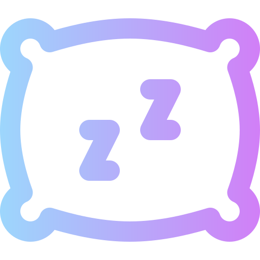 Pillow Super Basic Rounded Gradient icon