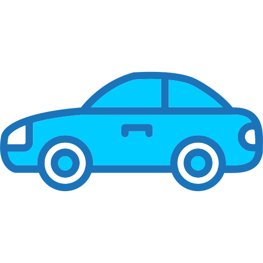 Car Generic Blue icon