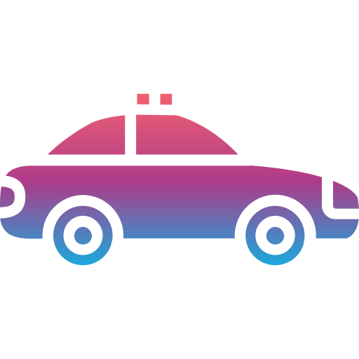 carro de polícia grátis ícone