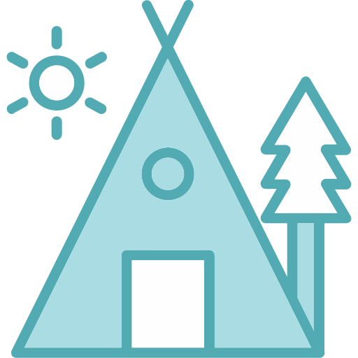 Camping Generic Blue icon