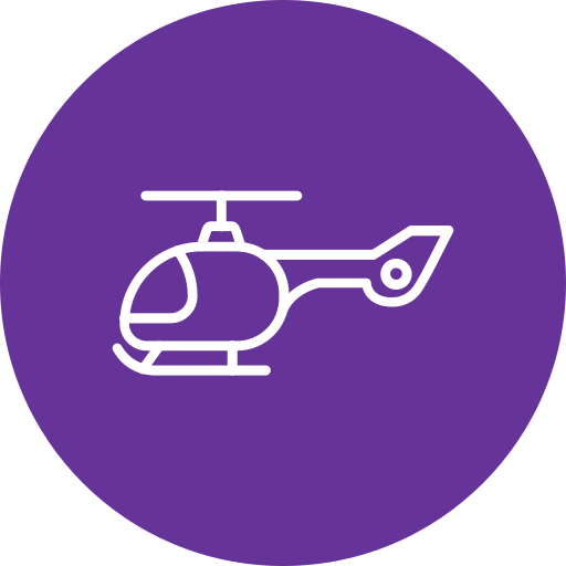 helicóptero icono gratis