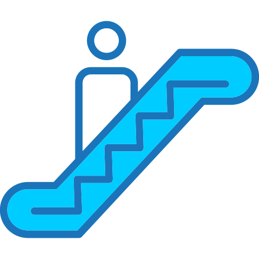 Escalator - Free people icons