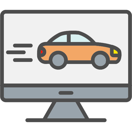 reserva en línea icono gratis