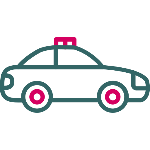 Полицейская машина бесплатно иконка