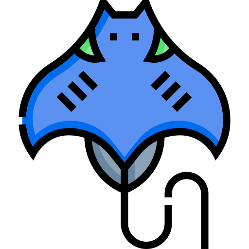 mantarraya icono gratis