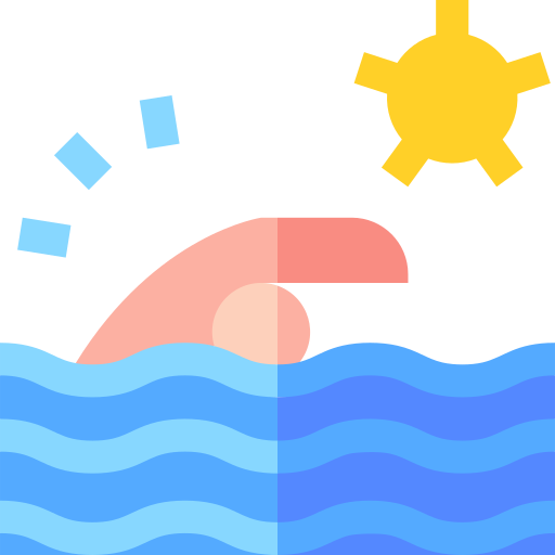 Плавание бесплатно иконка