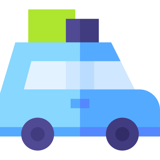 voyage en voiture Icône gratuit