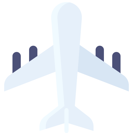 avión icono gratis