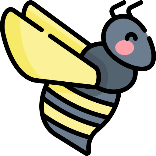 abeja icono gratis