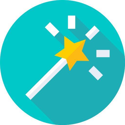 Magic wand free icon