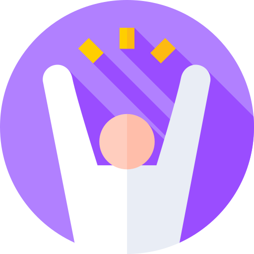 contento icono gratis