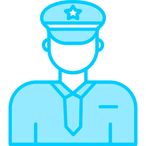 Policeman Generic Blue icon