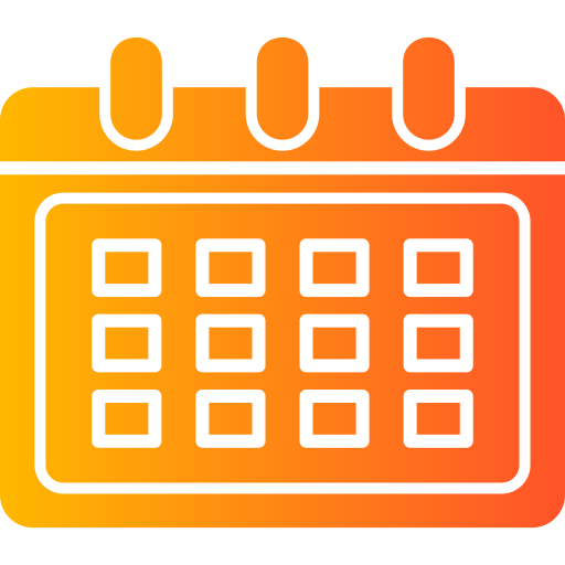 Calendar Generic Flat Gradient icon