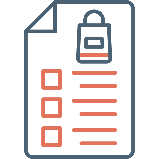lista de la compra icono gratis