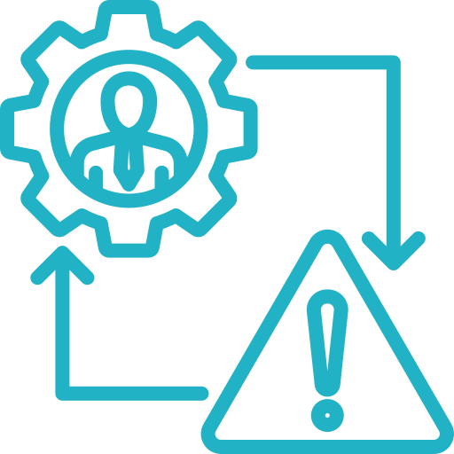 Operational risk Generic Simple Colors icon