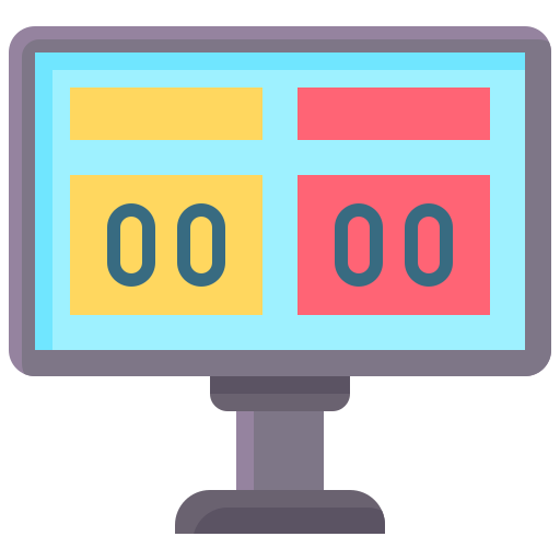 tablero de puntuación icono gratis