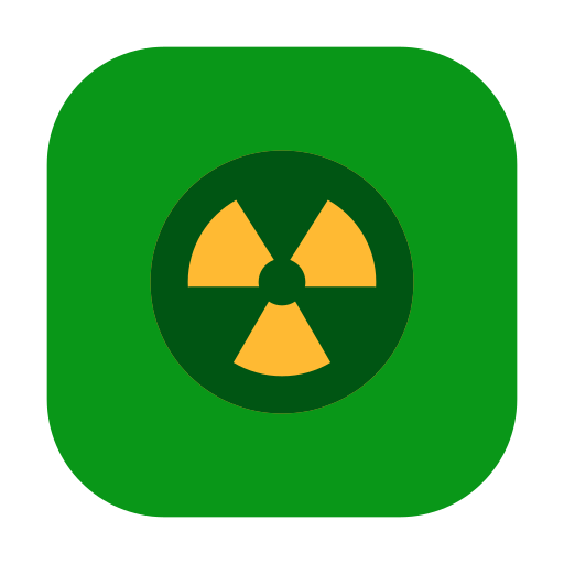 radioactivo icono gratis