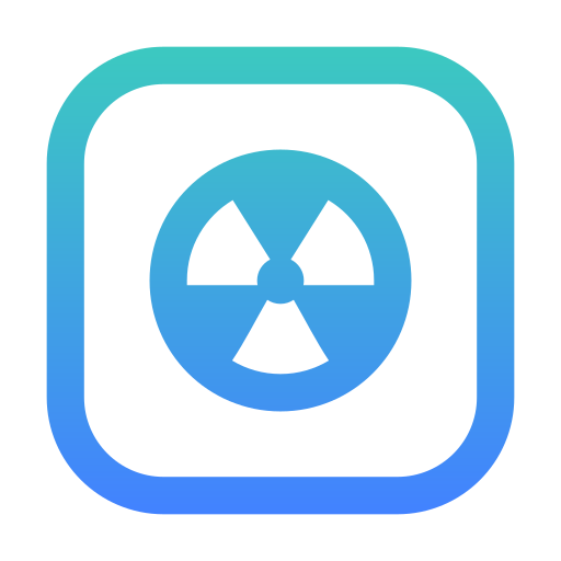 radioactivo icono gratis