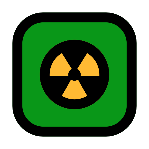 radioactivo icono gratis