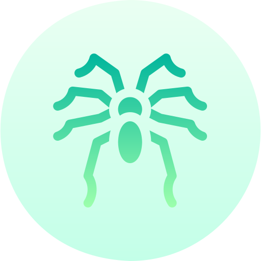 Spider Basic Gradient Circular icon