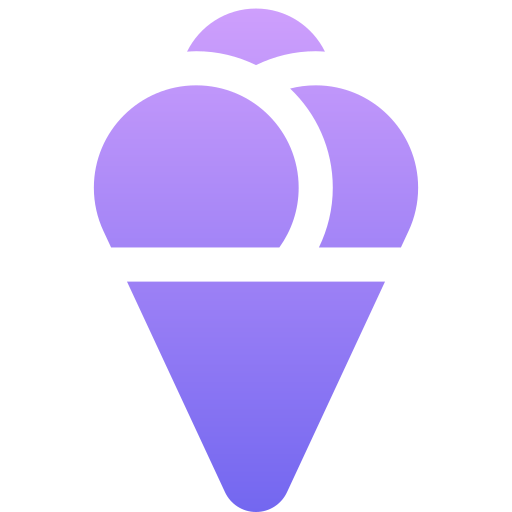 Ice cream Generic Flat Gradient icon