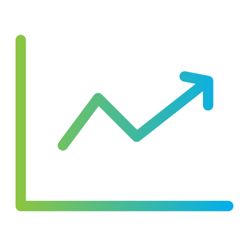 gráficos de gráficos icono gratis