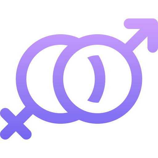 Gender Generic Flat Gradient icon