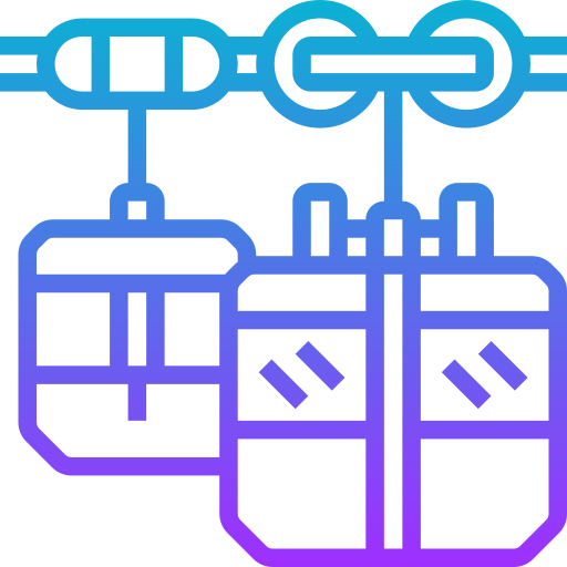teleférico icono gratis