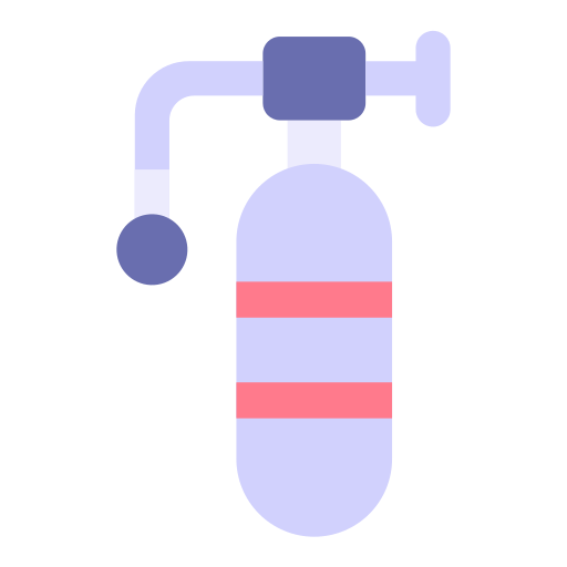 Oxygen tank free icon