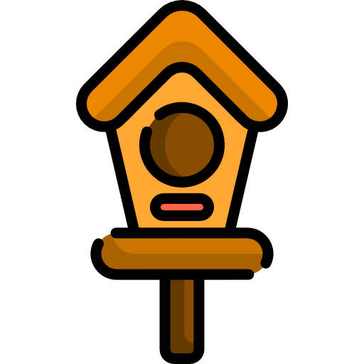 casa del pájaro icono gratis