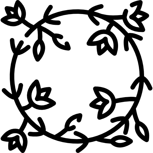 guirnalda icono gratis