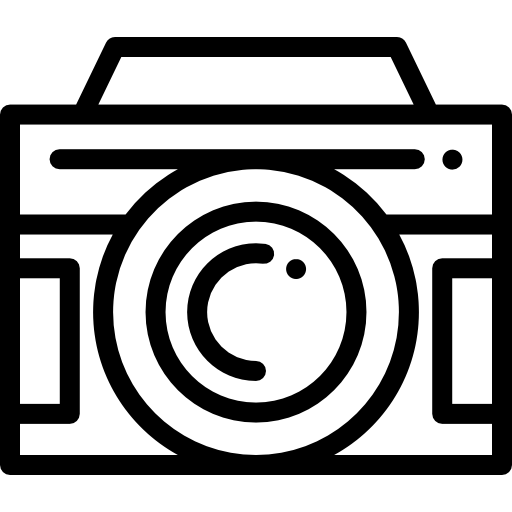 cámara fotográfica icono gratis