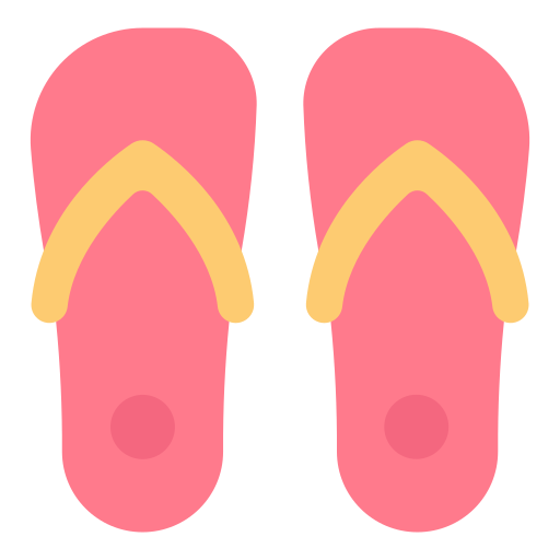 sandalias icono gratis