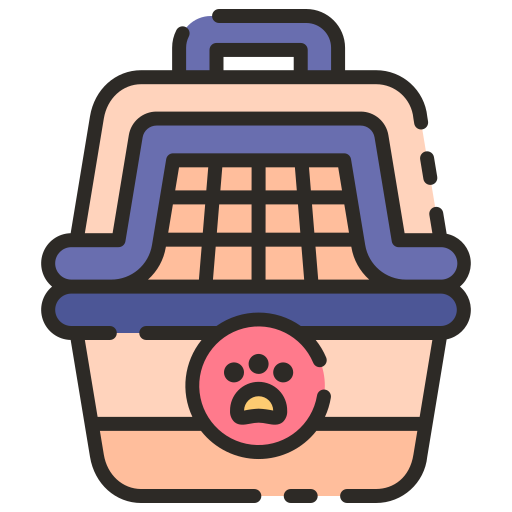jaula para mascotas icono gratis