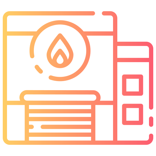 estación de bomberos icono gratis