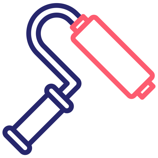 Paint roller free icon