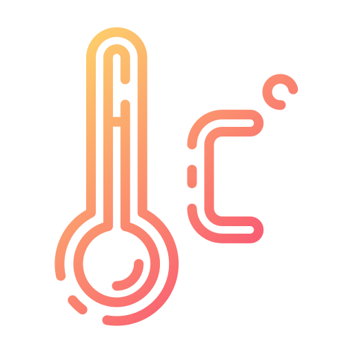 la temperatura icono gratis