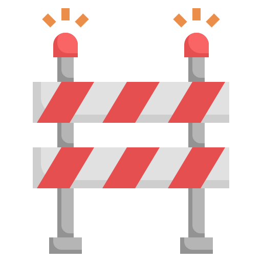 Barrier Surang Flat icon